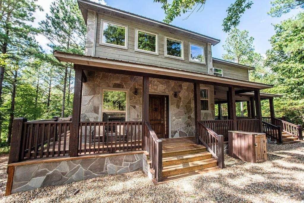 Merlot Mountain - Heated Spa Pool And Hot Tub! Cabin Broken Bow Extérieur photo