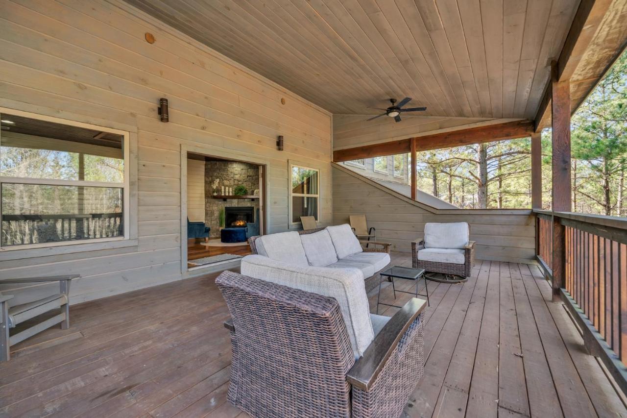 Merlot Mountain - Heated Spa Pool And Hot Tub! Cabin Broken Bow Extérieur photo