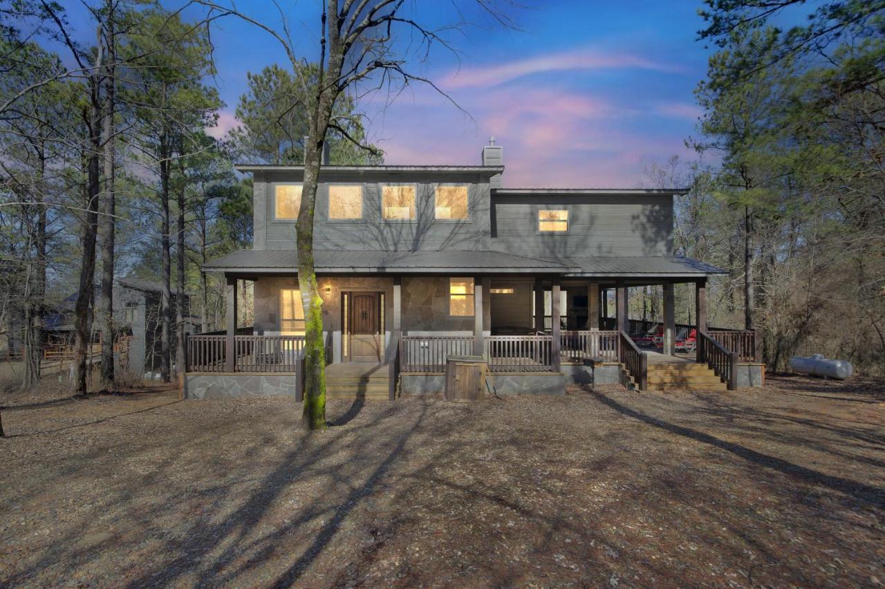Merlot Mountain - Heated Spa Pool And Hot Tub! Cabin Broken Bow Extérieur photo